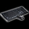 Chasing Leopard Q9 1600 DPI Professional Wired Grid Texture Gaming Office Keyboard + Optical Mouse K