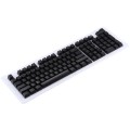 ABS Translucent Keycaps, OEM Highly Mechanical Keyboard, Universal Game Keyboard (Black)