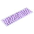 ABS Translucent Keycaps, OEM Highly Mechanical Keyboard, Universal Game Keyboard (Purple)