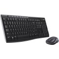 Logitech MK270 2.4GHz Wireless Keyboard + Mouse Set(Black)