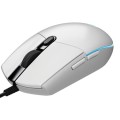 Logitech G102 6-keys RGB Glowing 6000DPI Five-speed Adjustable Wired Optical Gaming Mouse, Length: 2