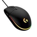 Logitech G102 2nd Gen. LIGHTSYNC 8000 DPI 6 Buttons RGB Backlight USB Wired Optical Gaming Mouse(Bla