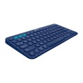 Logitech K380 Portable Multi-Device Wireless Bluetooth Keyboard (Blue)