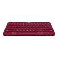 Logitech K380 Portable Multi-Device Wireless Bluetooth Keyboard (Red)