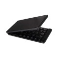 K018 USB Charging Foldable 67 Keys Bluetooth Wireless Keyboard (Black)