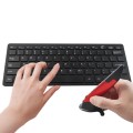 KM-808 2.4GHz Wireless Multimedia Keyboard + Wireless Optical Pen Mouse with USB Receiver Set for Co