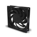 F140 Computer CPU Radiator Cooling Fan (Black)
