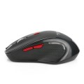 HXSJ T21 2.4GHz Bluetooth 3.0 6-keys Wireless 2400DPI Four-speed Adjustable Optical Gaming Mouse for