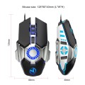 HXSJ J700 Colorful Lighting Programmable E-sports Gaming Wired Mouse