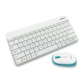 Logitech MK245 Nano Wireless Keyboard Mouse Set (White)