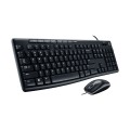 Logitech MK200 Wired Keyboard Mouse Set