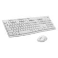 Logitech MK295 USB Wireless Silence Keyboard Mouse Set (White)