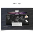 YINDIAO Large Rubber Mouse Pad Anti-skid Gaming Office Desk Pad Keyboard Mat, Size: 800x300mm (World