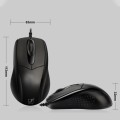 ZGB 512C USB Wired Computer Mouse(Black)