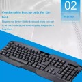 ZGB Q19 USB Wired Waterproof Keyboard Mouse Set(Black)
