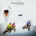 WT002 1000m IPX5 Waterproof Motorcycle 2 Users Full Duplex Talking Bluetooth Intercom Multi-Interpho