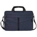 13.3 inch Breathable Wear-resistant Fashion Business Shoulder Handheld Zipper Laptop Bag with Should