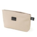 POFOKO E100 Series Polyester Waterproof Accessories Storage Bag, Size: 22 x 12 x 5cm (Beige)