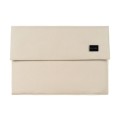 POFOKO E200 Series Polyester Waterproof Laptop Sleeve Bag for 14-15.4 inch Laptops (Beige)