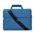 Portable One Shoulder Handheld Zipper Laptop Bag, For 15.4 inch and Below Macbook, Samsung, Lenovo,