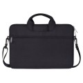 ST01S Waterproof Oxford Cloth Hidden Portable Strap One-shoulder Handbag for 13.3 inch Laptops(Black
