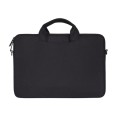 ST01S Waterproof Oxford Cloth Hidden Portable Strap One-shoulder Handbag for 15.6 inch Laptops(Black