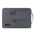 WIWU 13.3 inch Large Capacity Waterproof Sleeve Protective Case for Laptop (Grey)