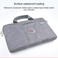 WIWU 15.4 inch Waterproof Handbag Protective Case for Laptop (Light Grey)