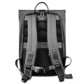 WIWU 15.6 inch Large Capacity Fashion Leisure Sports Backpack Travel Laptop Bag(Black)