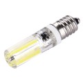 4W Filament Light Bulb , E14 Silicone Dimmable 8 LED for Halls, AC 220-240V(White Light)