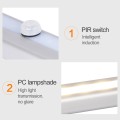 2.8W 20 LEDs Warm White Wide Screen Intelligent Human Body Sensor Light LED Corridor Cabinet Light,