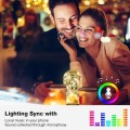 Christmas Decoration RGB Copper Wire String Light Bluetooth Mobile APP Control, Length: 2m 20 LEDs