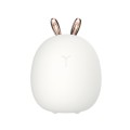 3life-317 Cute Rabbit LED Pat Light, 3-speed Brightness Adjustment Decorative Night Light for Bedroo