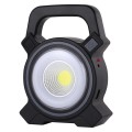 JY-819A 10W Solar Rechargeable White Light COB LED Work Light, Handheld Camping Lamp with Solar Pane