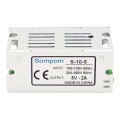 SOMPOM S-10-5 10W 5V 2A Switching Driver LED Light Strip Display Screen Lighting Monitor Power Suppl
