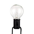 G40-EU-25 G40 7.6m 175W E12 IP44 Waterproof Retro Filament Bulb String Light, 25 Bulbs LED Decorativ