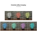 Candlestick Black Base Creative 3D LED Decorative Night Light, Powered by USB and Battery