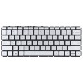 For HP Envy 13-D 13-D000 13-D100 US Version Keyboard with Backlight (Silver)