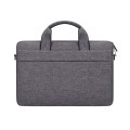 ST03S 15.4 inch Double Side Pockets Wearable Oxford Cloth Soft Handle Portable Laptop Tablet Bag(Dee