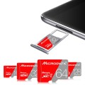 MICRODATA 128GB Class10 Red and Grey TF(Micro SD) Memory Card