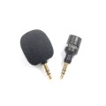 ZJ052MR-01 Stereo 3.5mm Mobile Phone Tablet Game Machine Mini Straight Microphone