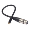 TC227K18-03 3.5mm Female to XLR Female Audio Cable, Length: 0.3m
