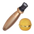 AQ-230 Zinc Alloy K Song Live Recording Noise Reduction Capacitor Microphone, with Shock Mount