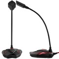 G55 Capacitive Gaming Microphone with LED Indicator(Black)