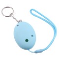 Mini Safe Football Loud Personal Alarm with Anti-Rape for Girl and Kids, 120Db Alarm(Blue)