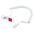 Mobile Phone Anti-theft Alarm Display Stand with Remote Control for iPhone & iPod with 8-Pin Port