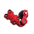 HC154 Motorcycle Modified Accessories Universal Aluminum Alloy Chain Adjuster(Red)