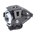 U7 10W 1000LM CREE LED Life Waterproof Headlamp Light with Angel Eyes Light for Motorcycle / SUV, DC