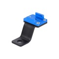 RUIGPRO Motorcycle Handlebar Alloy Phone Bracket for GoPro/ Insta360/DJI OSMO Sport Camera(Blue)