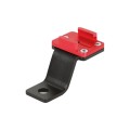 RUIGPRO Motorcycle Handlebar Alloy Phone Bracket for GoPro/ Insta360/DJI OSMO Sport Camera(Red)